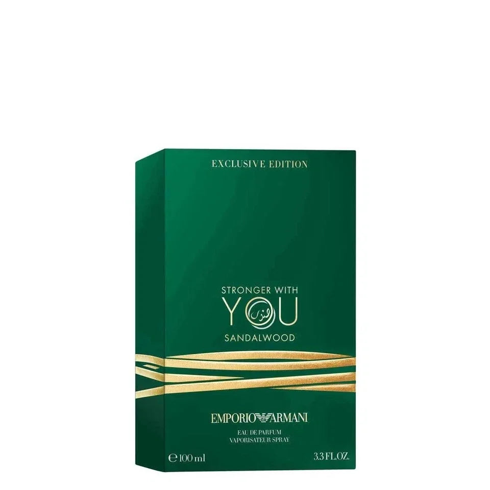 Emporio Armani Stronger With You Sandalwood – 3.4 oz / 100ml Eau de Parfum